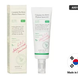 AXIS-Y Complete No-Stress Physical Sunscreen SPF 50+ PA ++++ 50ml