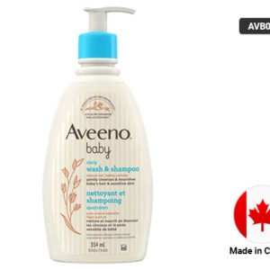 Aveeno Baby Daily Moisture Wash and Shampoo 354ml
