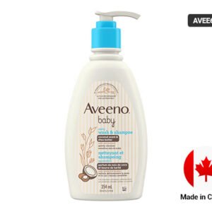 Aveeno Baby Daily Wash & Shampoo with Coconut Scent & Shea Butter 354ml