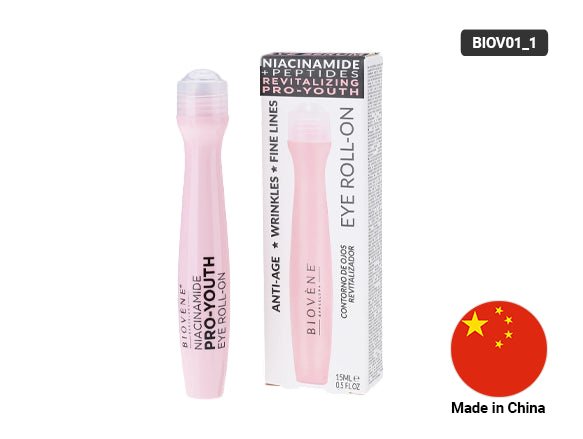 Biovene Niacinamide Pro Youth Revitalizing Eye Roller with Anti-Aging Peptides and Niacinamide 15ml