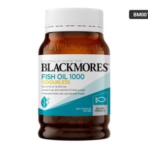 Blackmores Fish Oil 1000 Odourless 200 Capsules