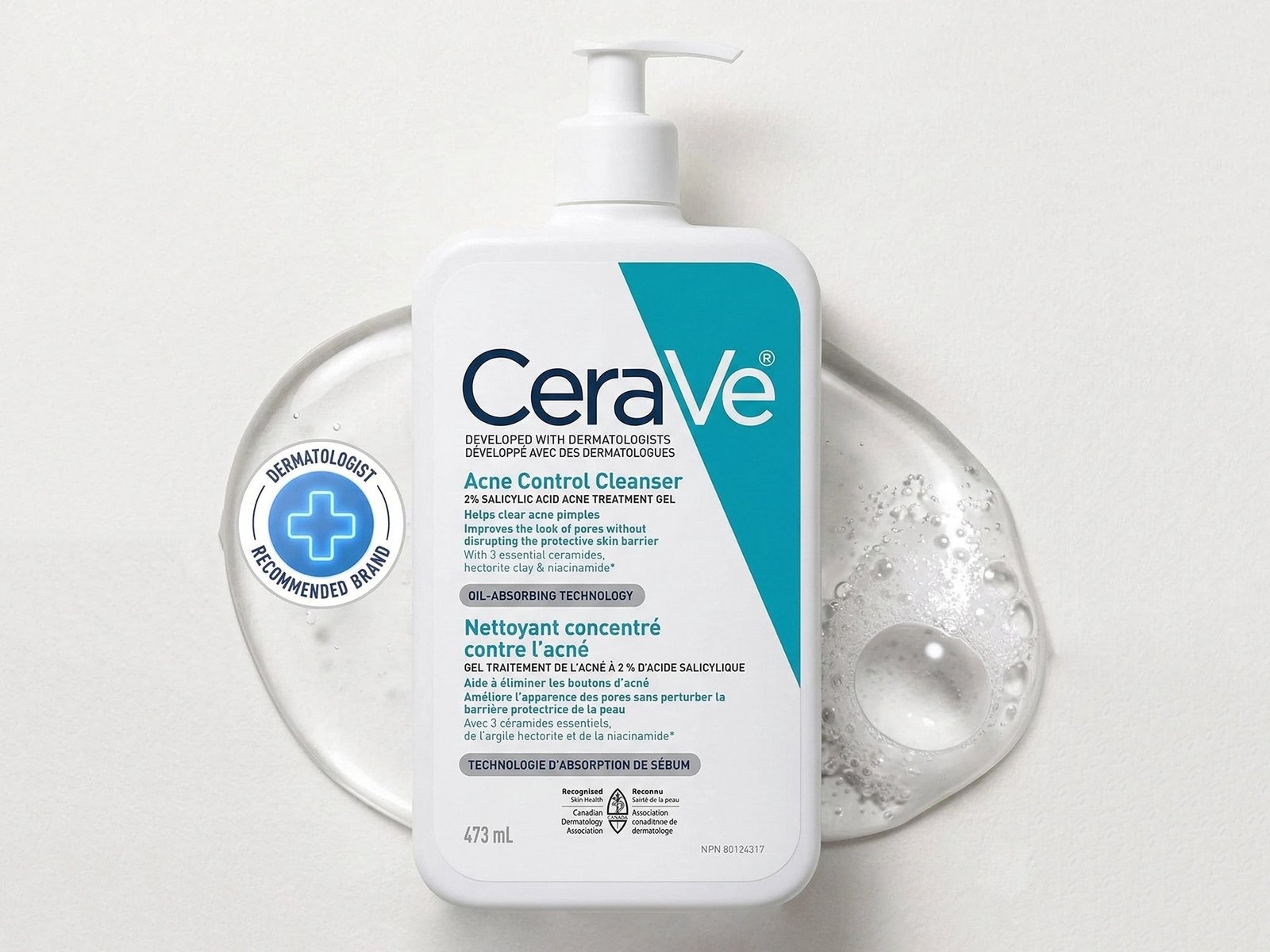 Cerave Acne Control Cleanser 355ml - Image 3