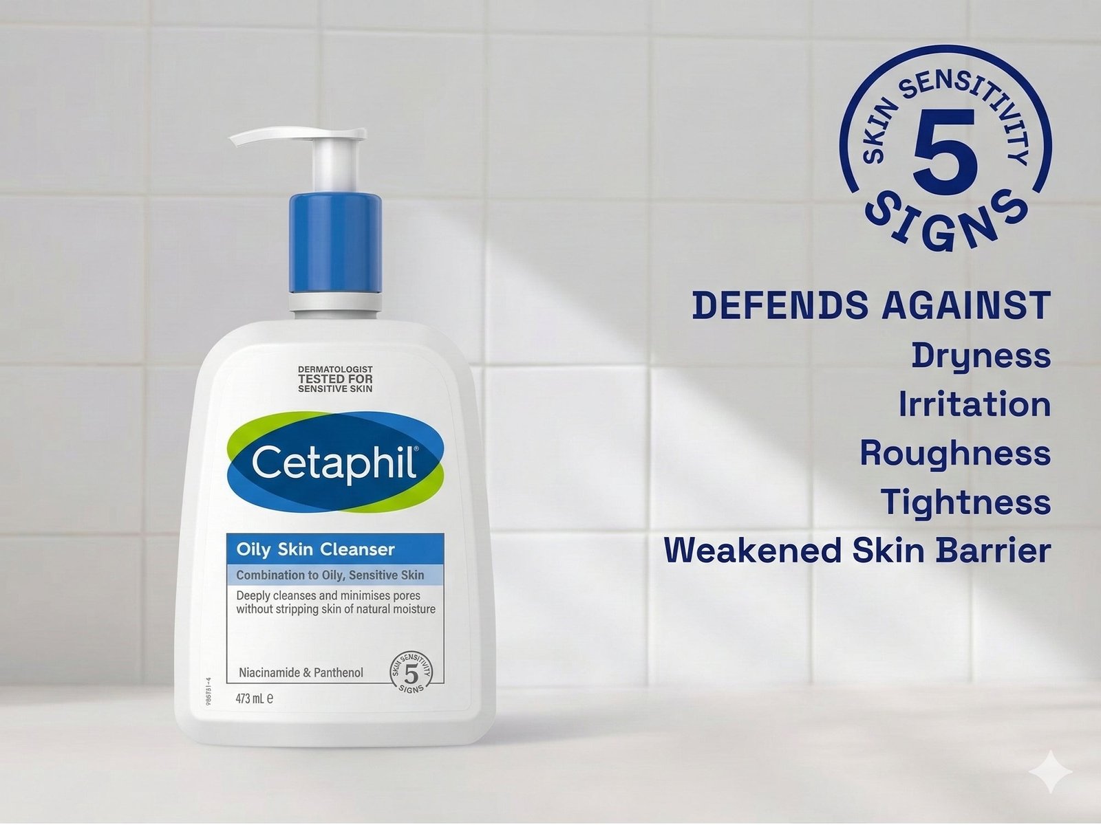 Cetaphil Oily Skin Cleanser 473ml - Image 4