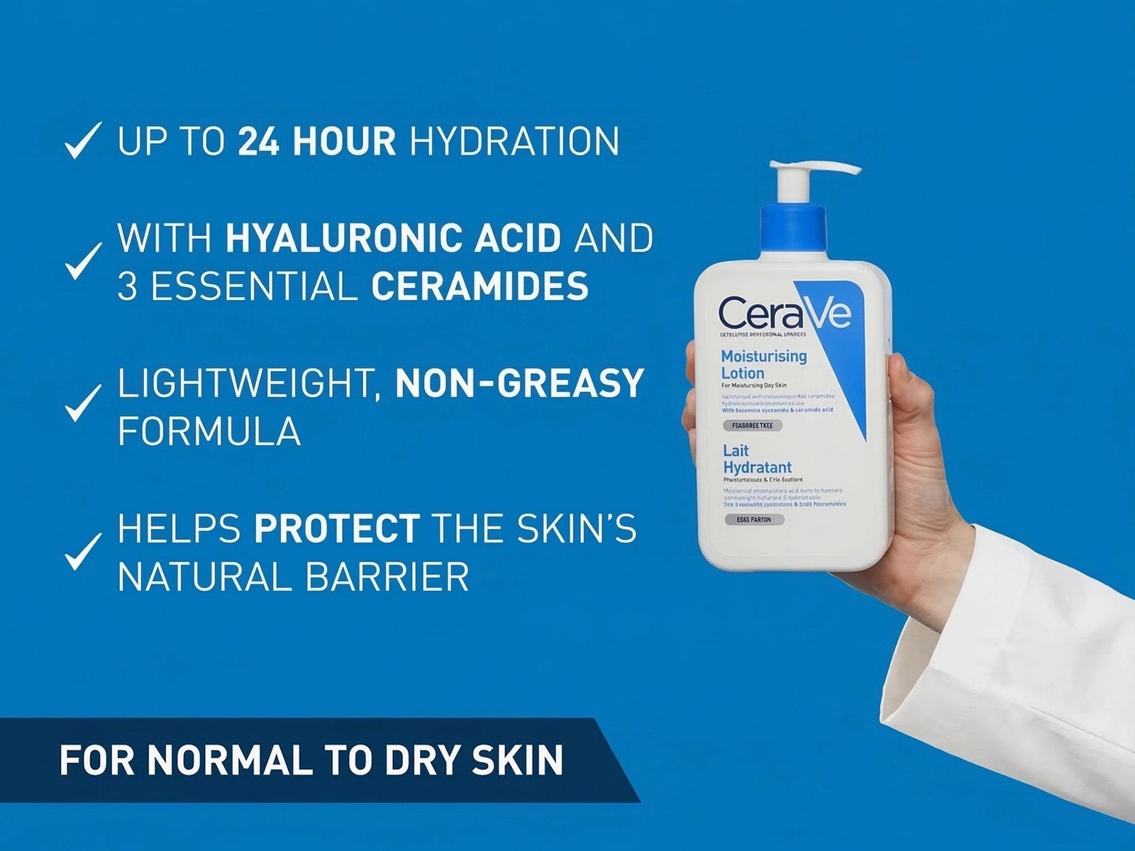 Cerave Moisturizing Lotion 236ml - Image 3