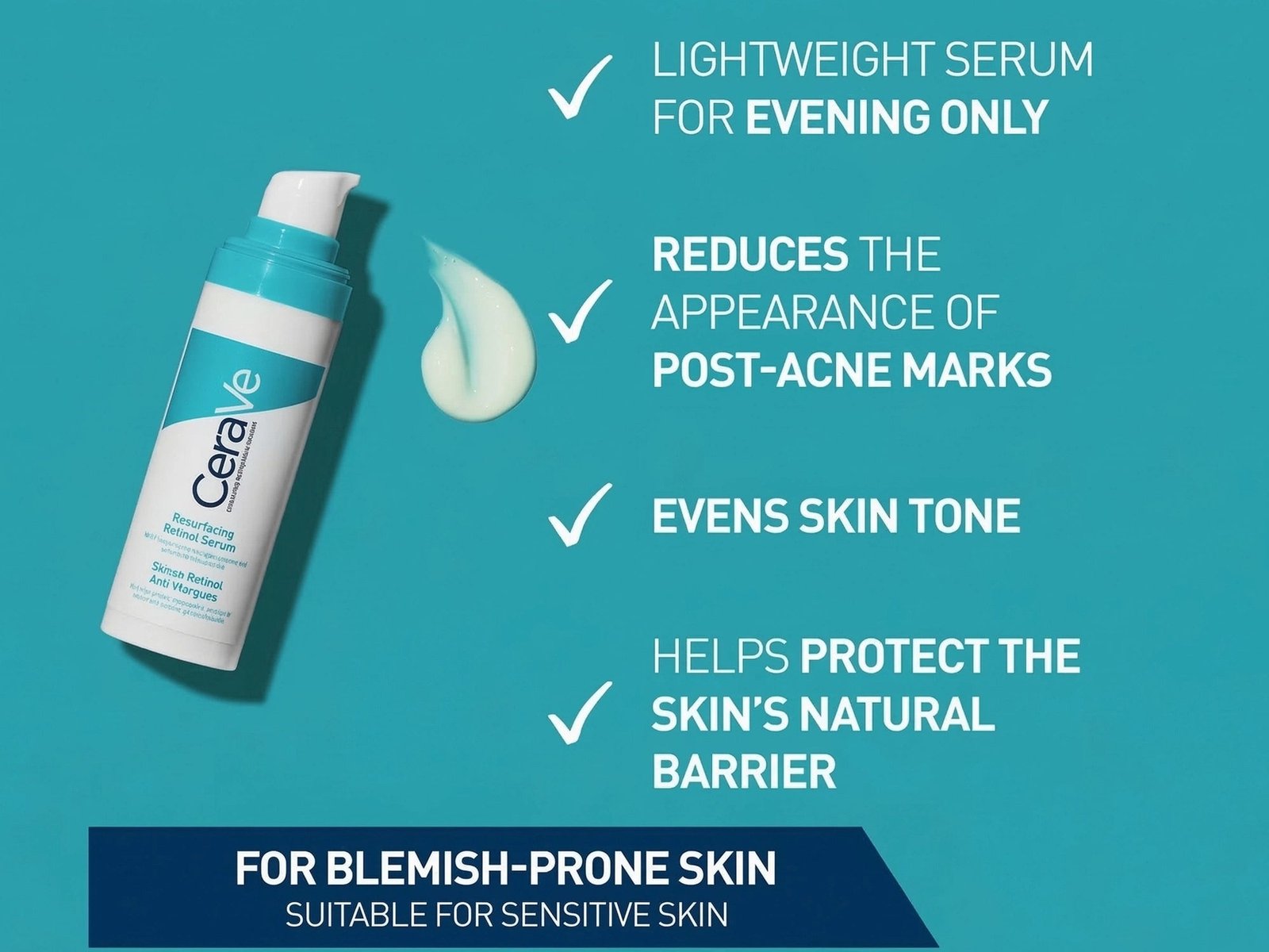 Cerave Resurfacing Retinol Serum 30ml - Image 2