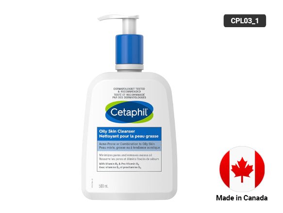 Cetaphil Oily Skin Cleanser 500ml - Canada