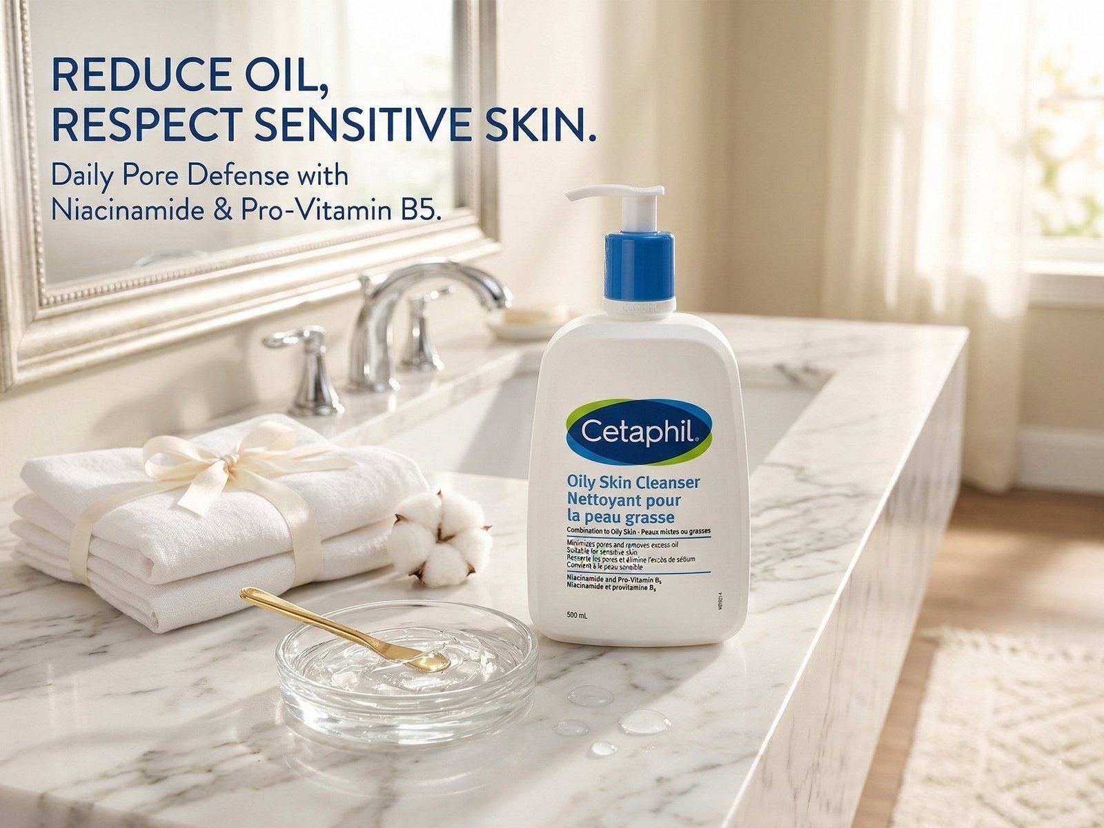 Cetaphil Oily Skin Cleanser 500ml - Image 2
