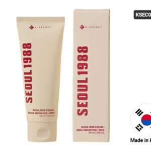 K-Secret Seoul 1988 Cream Snail Mucin 93% + Rice 100ml