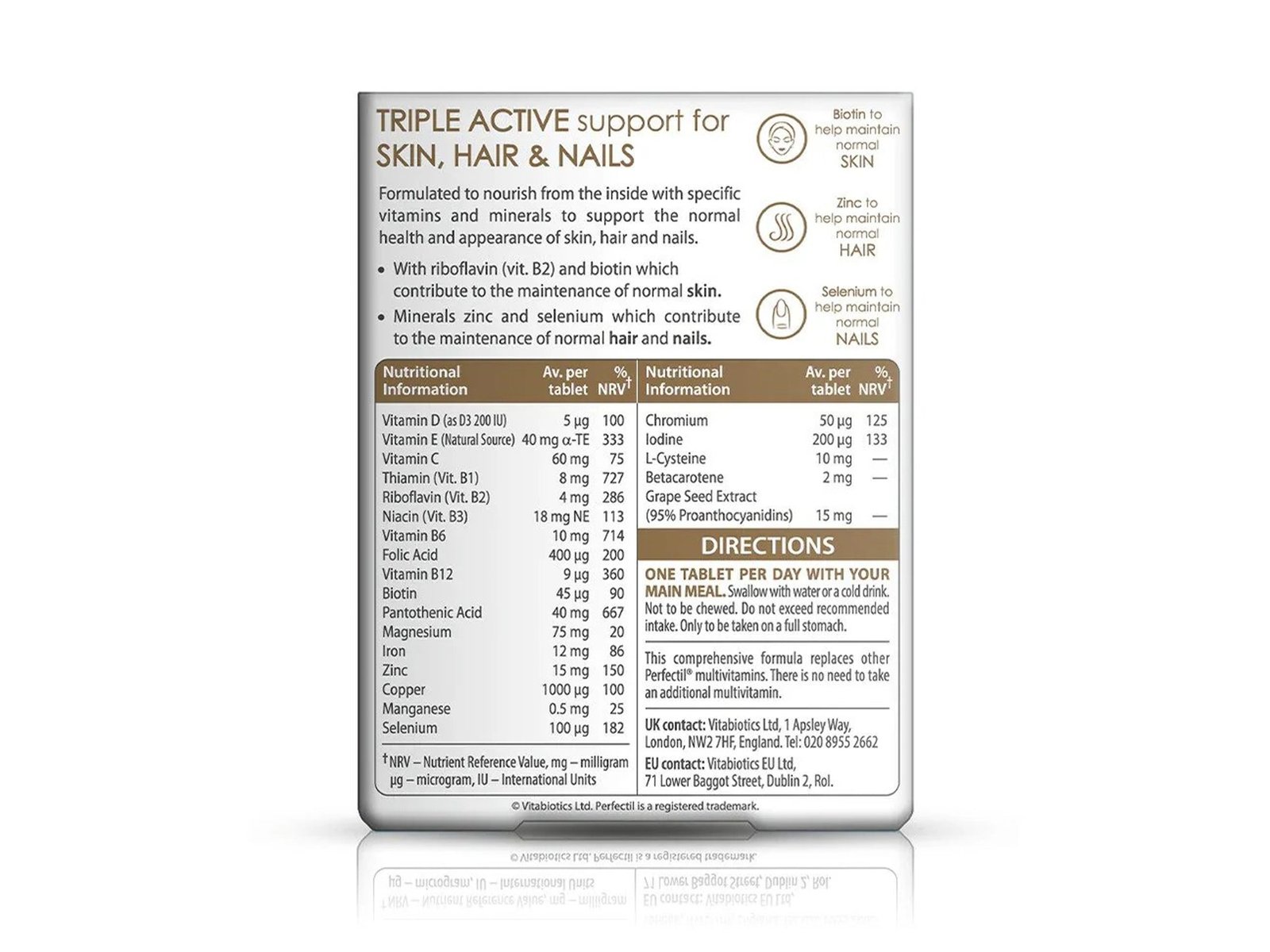 Perfectil Original 30 Tablets - Image 2