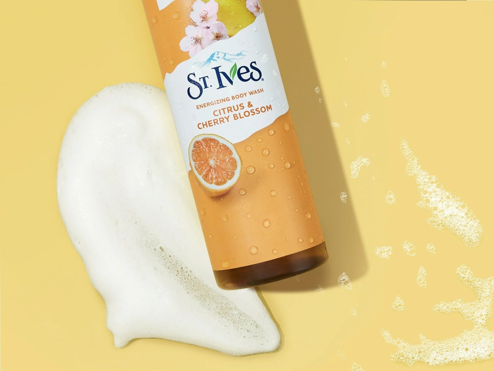 St. Ives Citrus & Cherry Blossom Energizing Body Wash 650ml - Image 3