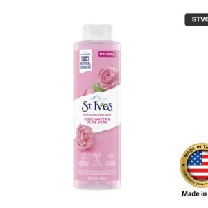 St. Ives Refreshing Body Wash with Rose Water and Aloe Vera 650ml