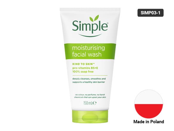Simple Moisturising Facial Wash 150ml