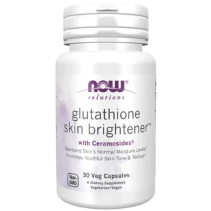 NOW GLUTATHION SKIN BRIGHTENER™ WITH CERAMOSIDES®-30 Veg Capsules
